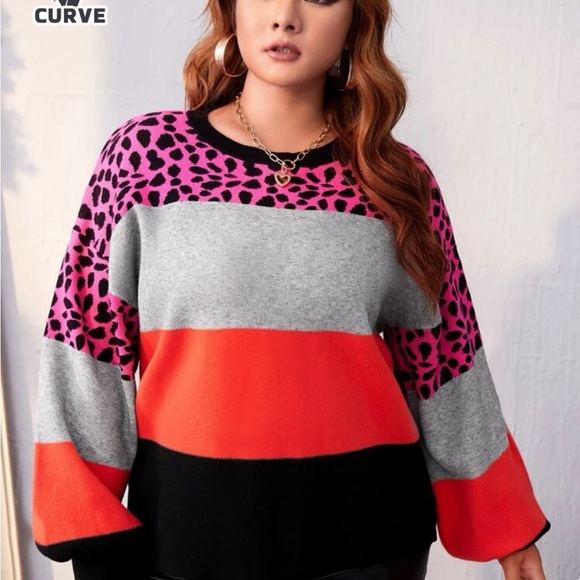 Leopard Print Sweater - Picture 5 of 5